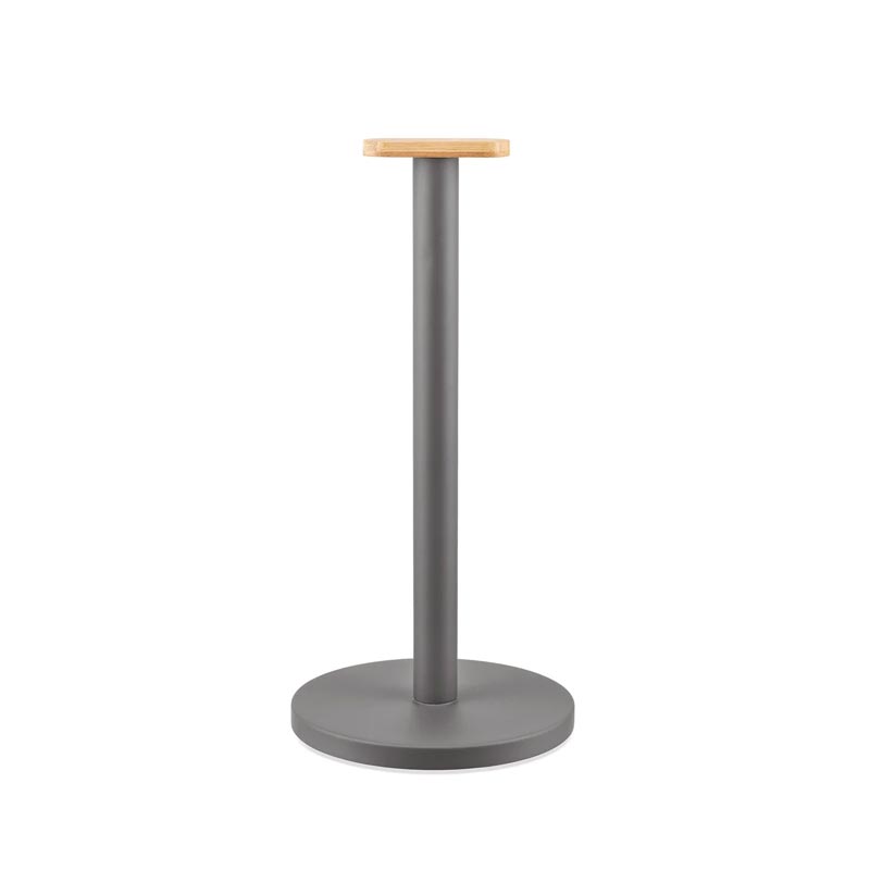 Mattina Kitchen Roll Holder - - Dark Grey - des. BIG-GAME for Alessi