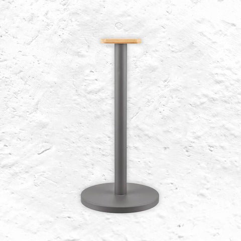 Mattina Kitchen Roll Holder -  - Dark Grey - des. BIG-GAME for Alessi