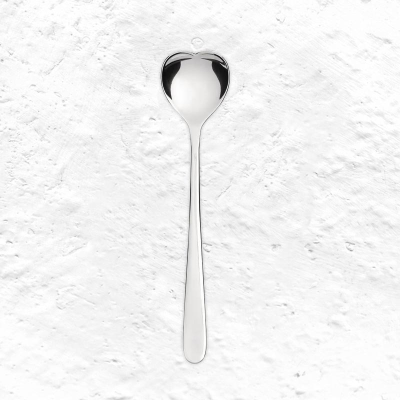 Big Love Heart Shaped Ice Cream Spoon, des. Miriam Mirri for Alessi