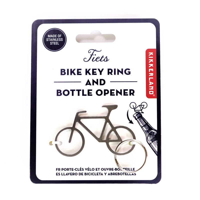 Bicycle Keyring & Bottle Opener by Kikkerland