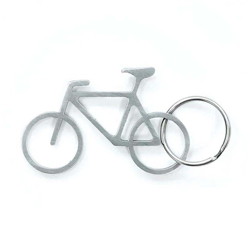 Fiets Metal Bike Keyring and Bottle opener - by Kikkerland
