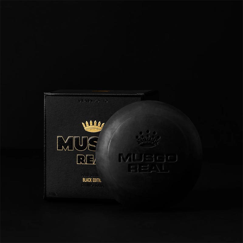 Musgo Real Black Edition Solid Shampoo, by Claus Porto