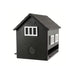 Black House Bird Feeder & Bird Bath by Wildlife Garden