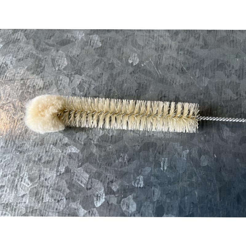 Bottle Brush with wool tip - Small - by Burstenhaus Redecker