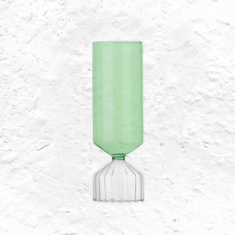 Bouquet Vase - Clear / Green - des. Mist-O for Ichendorf Milano