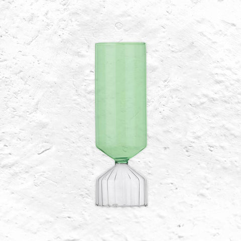 Bouquet Vase - Clear / Green - des. Mist-O for Ichendorf Milano