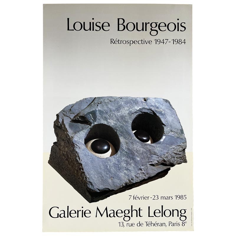 Retrospective 1947-1984 poster by Louise Bourgeois