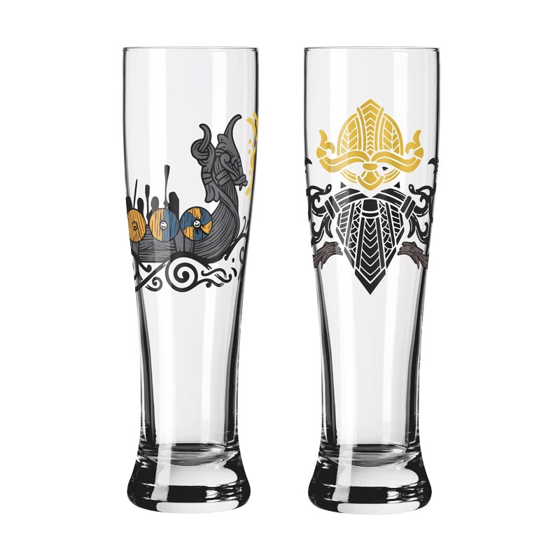 Brauchzeit 'Weizen' (Wheat Beer) Glass Set, des. Jakub Vanis for Ritzenhoff