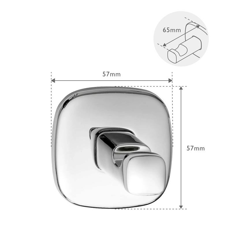 Burford Robe Hook - by Robert Welch