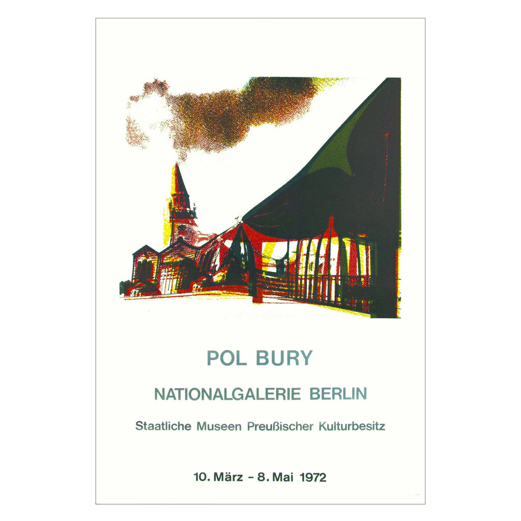 NationalGalerie Berlin poster by Pol Bury