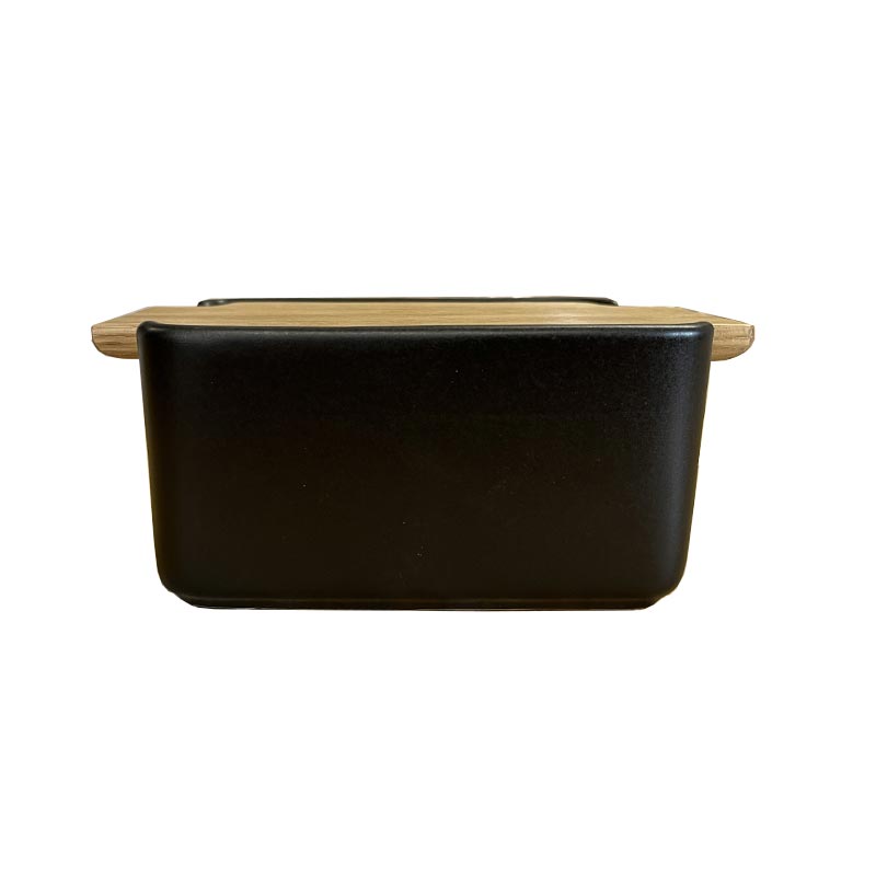Butter dish with oak lid - Nordic Kitchen