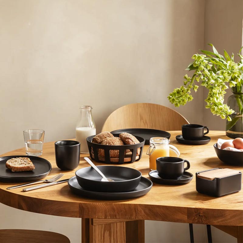 Butter dish with oak lid - Nordic Kitchen