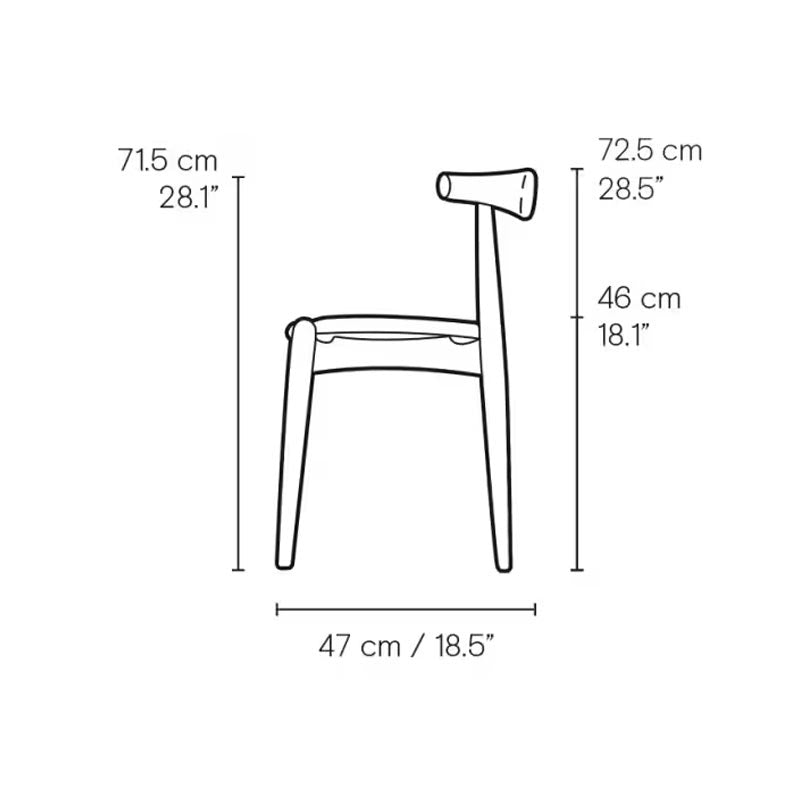 CH20 Elbow chair - des. Hans Wegner - made by Carl Hansen