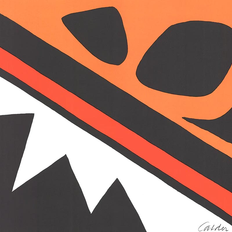La Grenouille et la Scie (The Frog and the Saw) poster by Alexander Calder