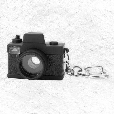 Camera LED Keyring by Kikkerland