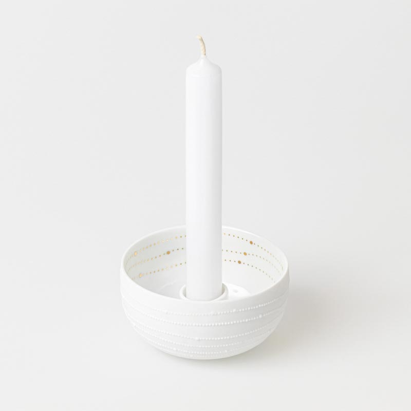 Candle Bowl - Dotlines - by Räder