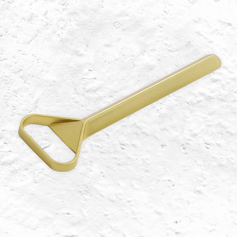 Cap bottle opener (slim golden) des. Shane Schneck for Hay