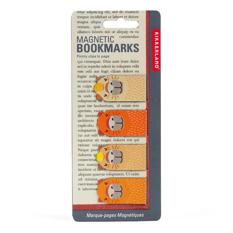 Capybara Magnetic Bookmarks, by Kikkerland