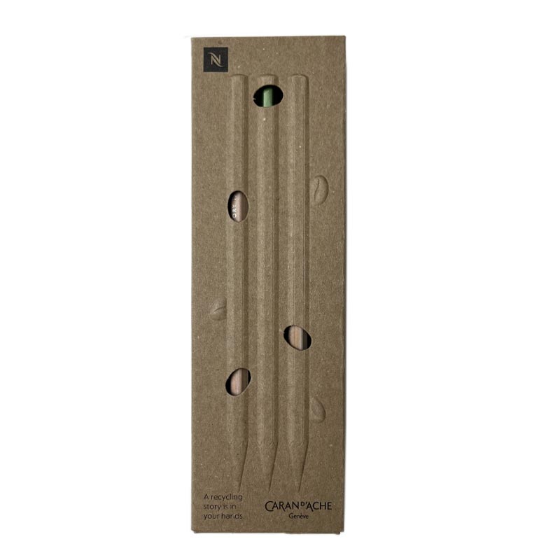 Set of 3 Nespresso Graphite Pencils by Caran D'Ache