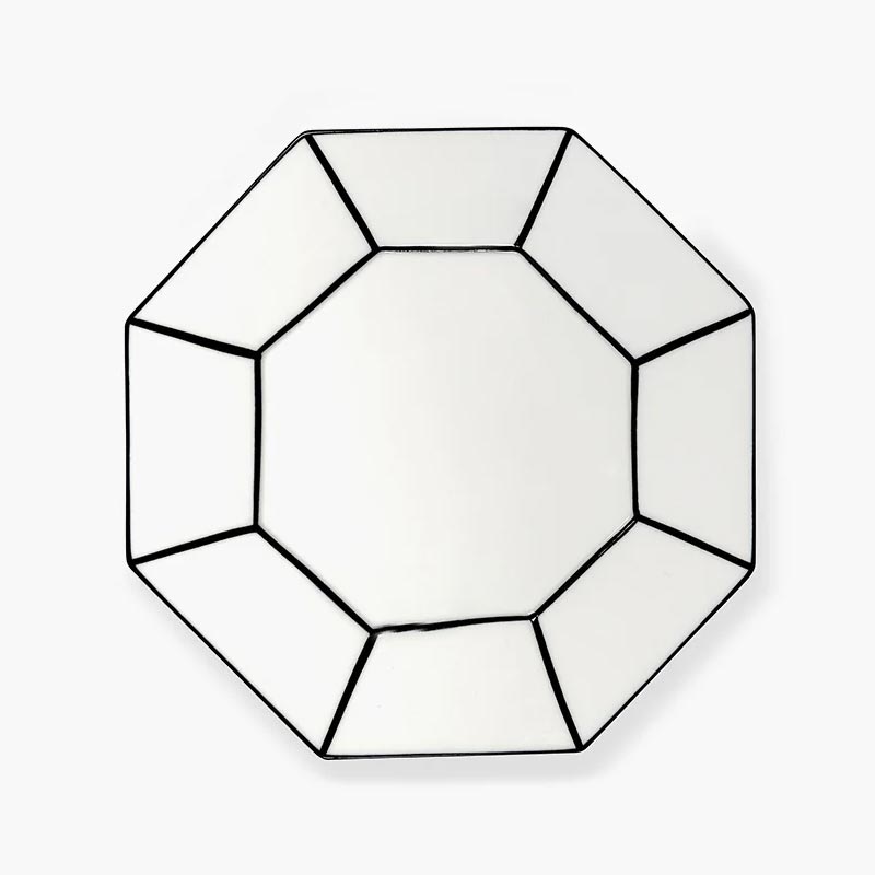 Carte Blanche Breakfast Plate, des. Annebet Philips for Serax