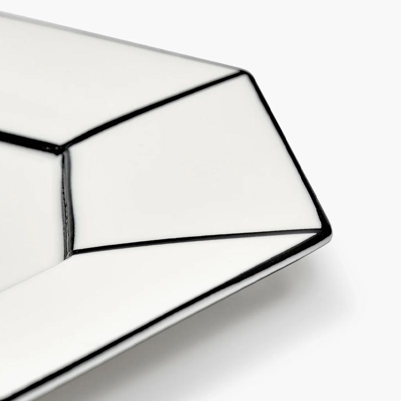 Carte Blanche Breakfast Plate, des. Annebet Philips for Serax