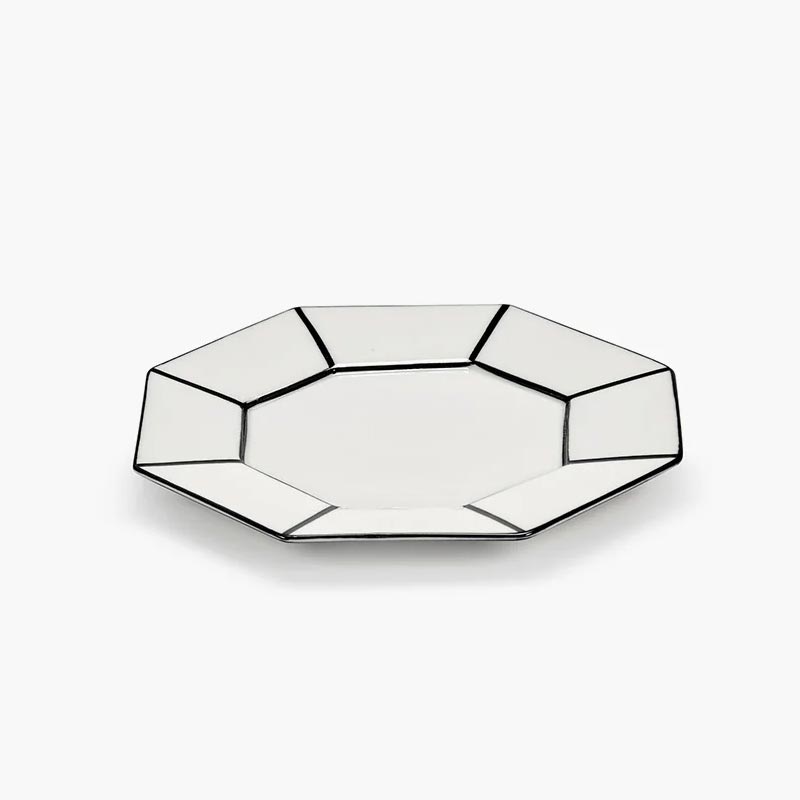 Carte Blanche Dessert Plate, des. Annebet Philips for Serax