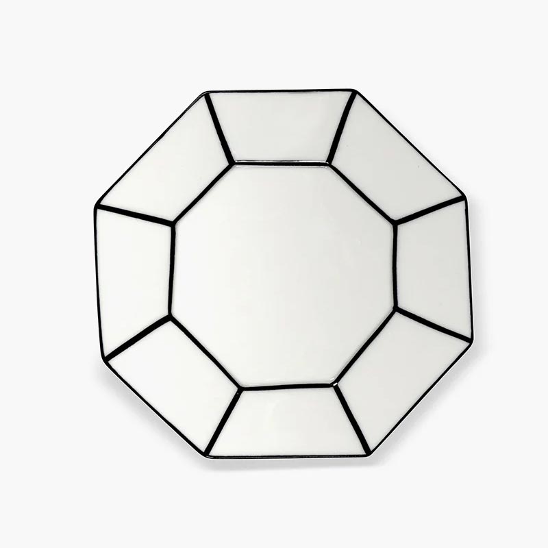 Carte Blanche Dessert Plate, des. Annebet Philips for Serax