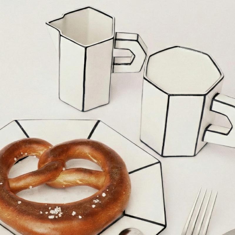 Carte Blanche Jug, des. Annebet Philips for Serax