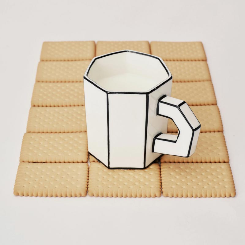 Carte Blanche Mug, des. Annebet Philips for Serax