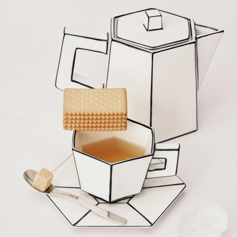 Carte Blanche Teapot, des. Annebet Philips for Serax