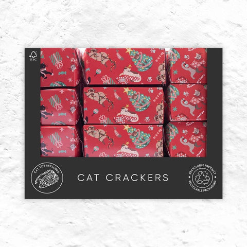 Cat Design Christmas Cracker by Heart & Soul Studio