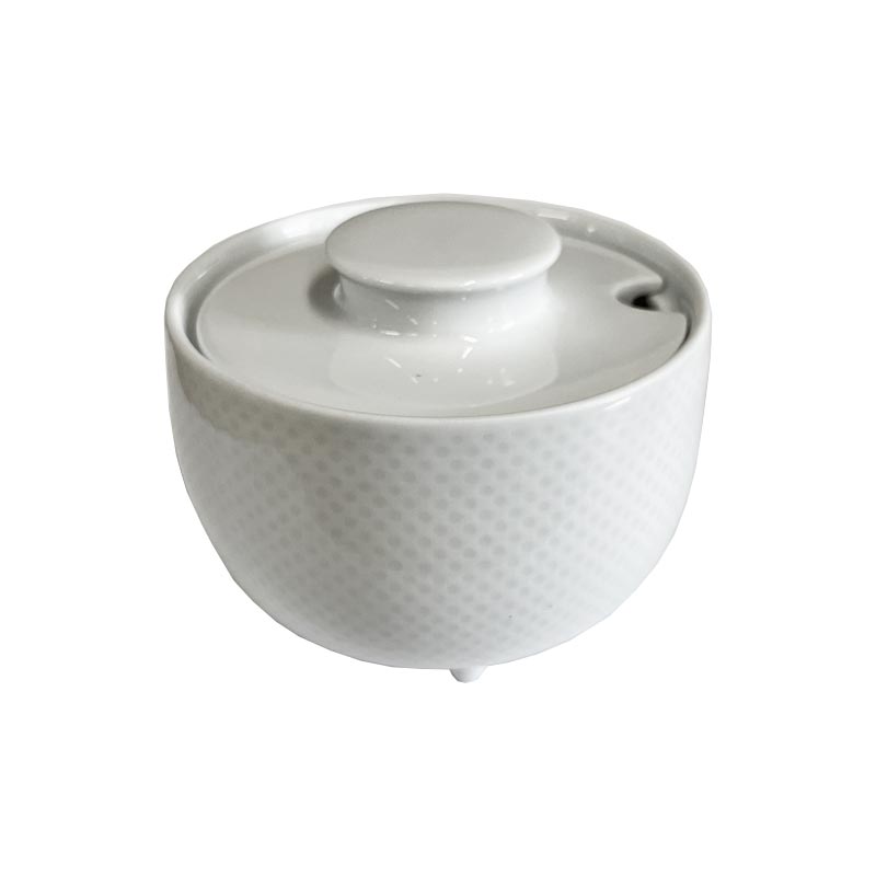 Century White Sugar Bowl - by Rosenthal