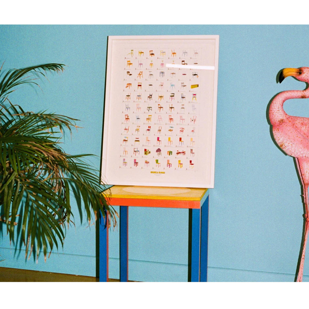 Chair Collection Poster by Yinka Ilori - limited edition of 200