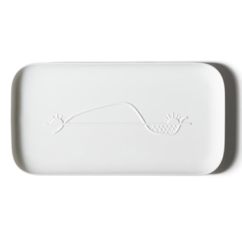 Collection Chandigarh - Rectangular Tray - des. Le Corbusier, Cassina in collaborazione con Ginori 1735, 2020