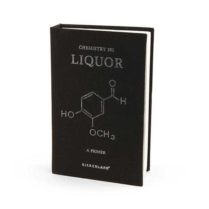 Chemistry 101 Flask Book, by Kikkerland