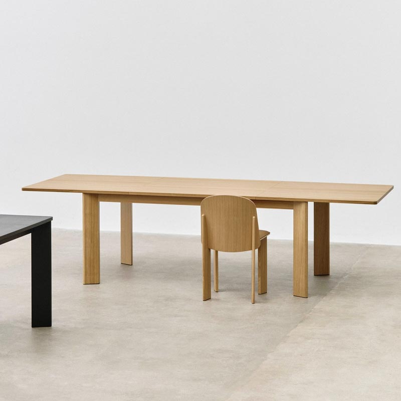 Chisel 630 Extending Dining Table - Oak - des. Andreas Bergsaker for HAY