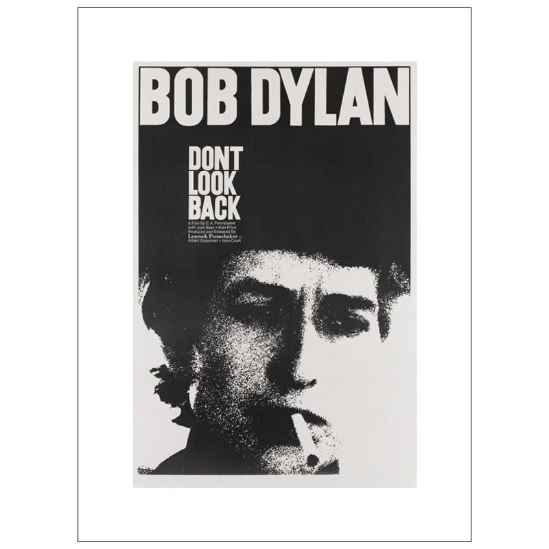 Bob Dylan Don't Look Back film poster