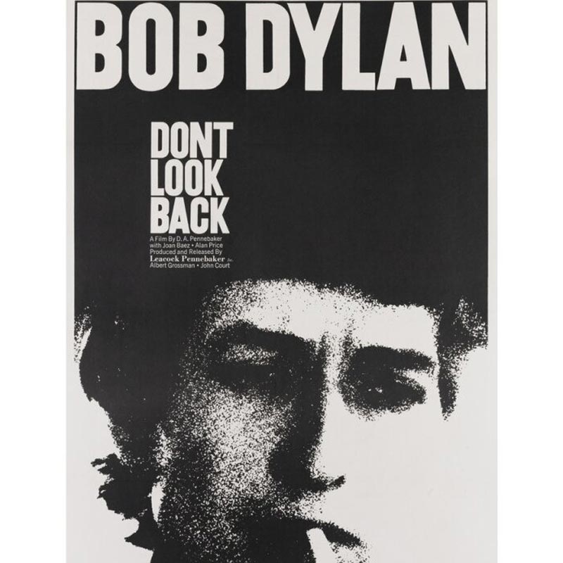 Bob Dylan Don't Look Back film poster