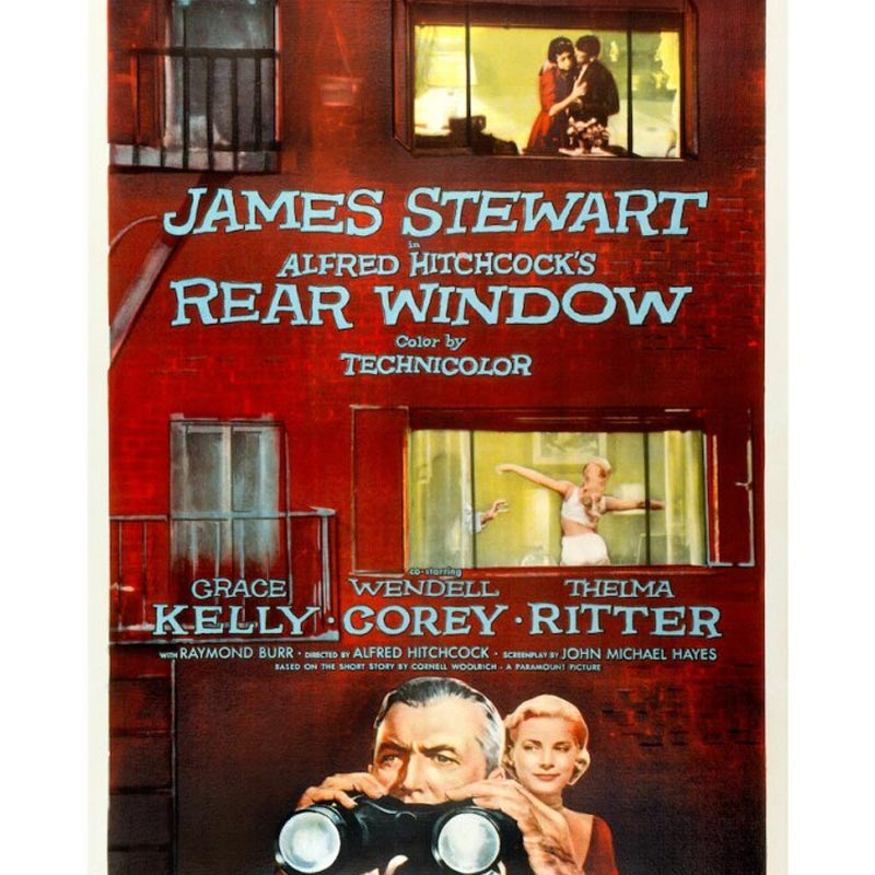Rear Window film poster