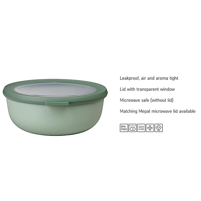 Mepal Nordic Sage Cirqula Bowl - 1250ml