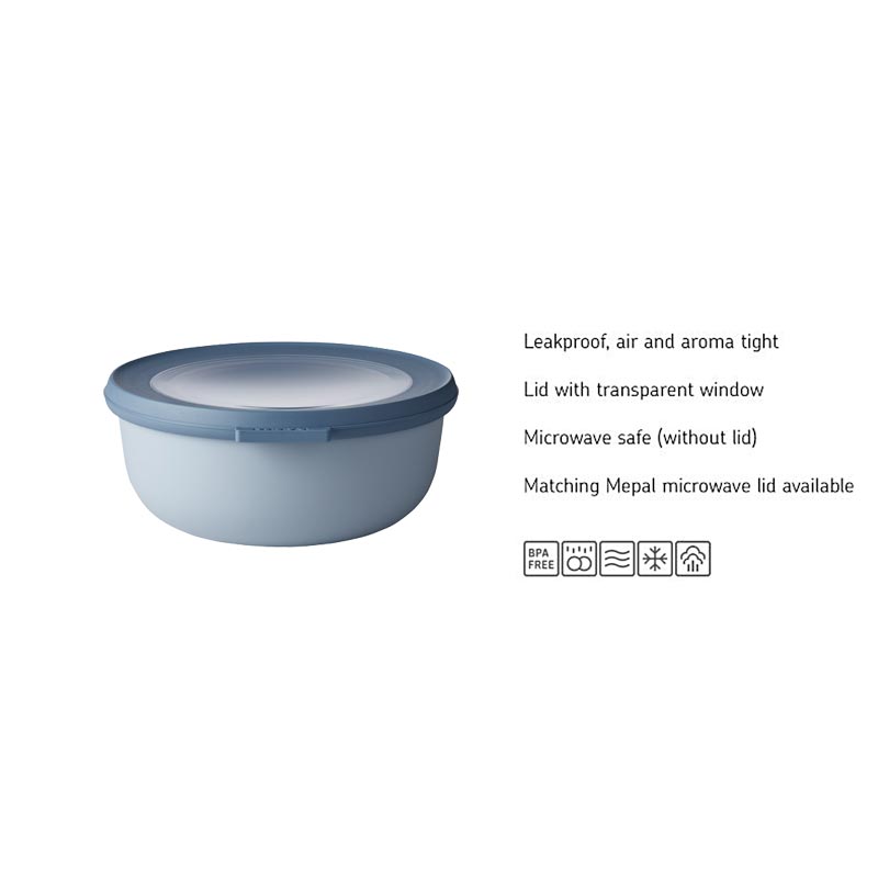 Mepal Nordic Blue Cirqula Bowl - 750ml