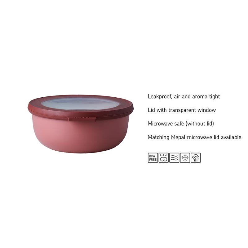 Mepal Vivid Mauve Cirqula Bowl - 750ml