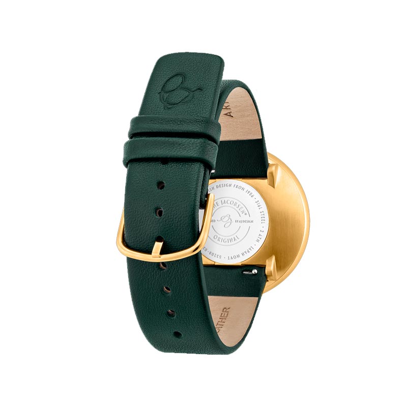 City Hall watch des. Arne Jacobsen - 40mm - Evergreen