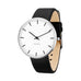 City Hall watch des. Arne Jacobsen  - 40mm diameter, white dial, black strap