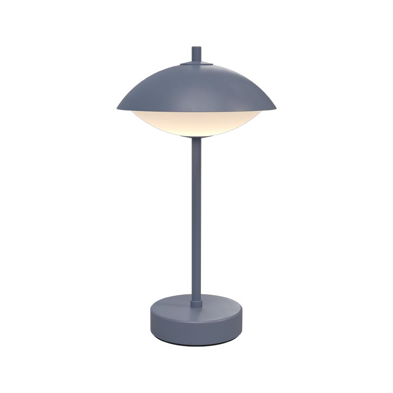 Clam Portable Lamp - Dusk Blue - des. Ahm & Lund, by Fritz Hansen
