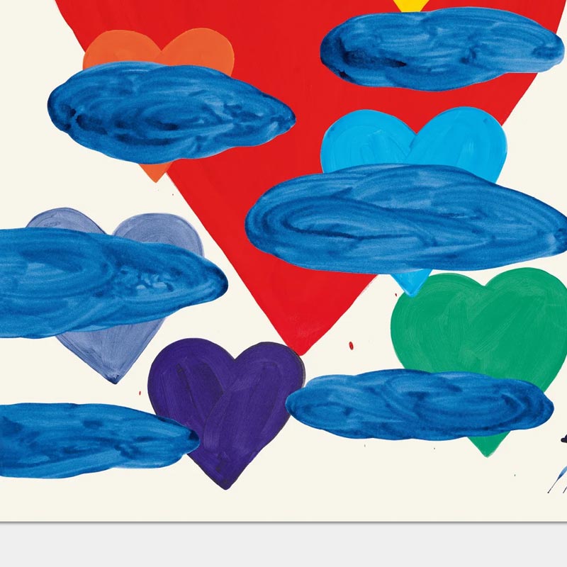 I Wish The Clouds Were Not There (2024) poster by David Shrigley