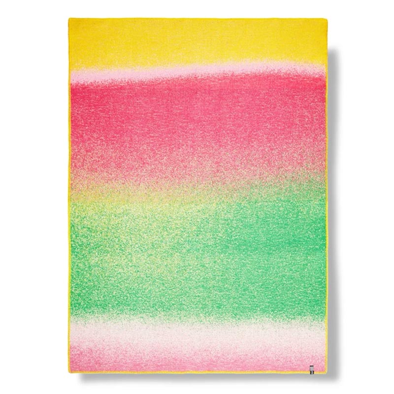 'Colour Rebel Fuchsia' Wool Blanket, by Michele Rondelli