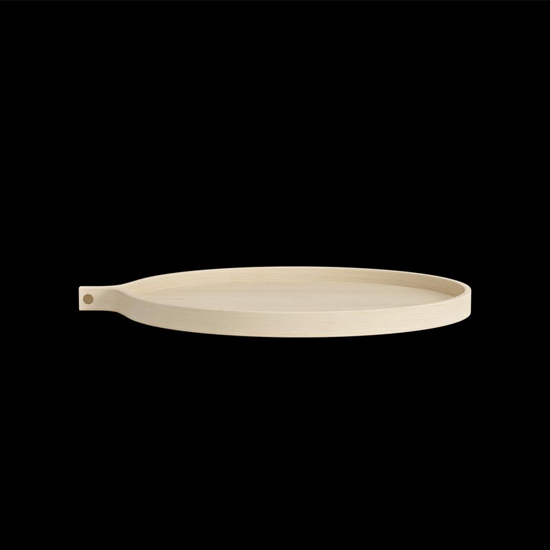 Comma Tray - Ash - 52cm - des. Mia Lagerman for Swedese
