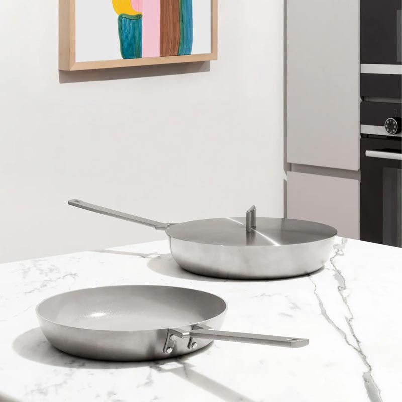 Convivio Frying pan - 28cm - des. David Chipperfield and Pietro Leeman for Alessi