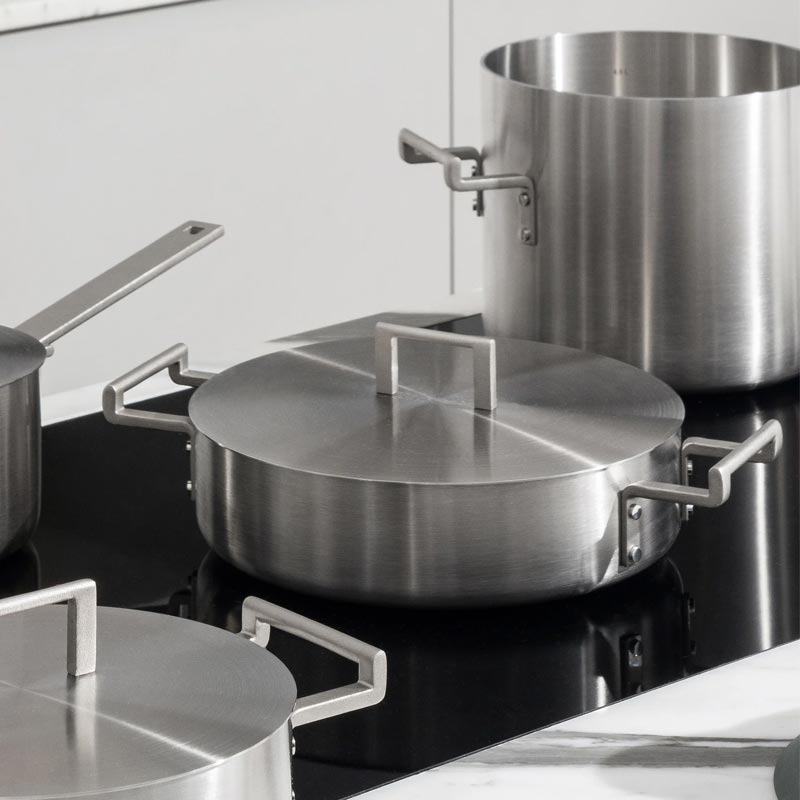 Convivio Stockpot - 24cm - des. David Chipperfield and Pietro Leeman for Alessi